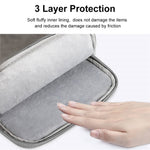 HAWEEL HWL7018 Zippered Carry Case for iPad 9.7-11 inch Scratch-Proof Tablets Sleeve Bag with Strap