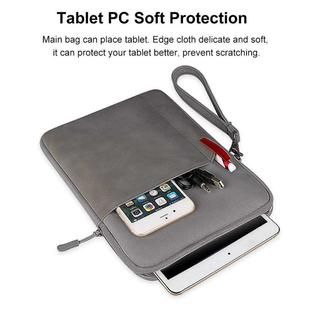 HAWEEL HWL7018 Zippered Carry Case for iPad 9.7-11 inch Scratch-Proof Tablets Sleeve Bag with Strap
