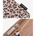 CANVASARTISAN G31-36 13-inch Laptop Leopard Print PU Leather Storage Bag Notebook Protective Sleeve