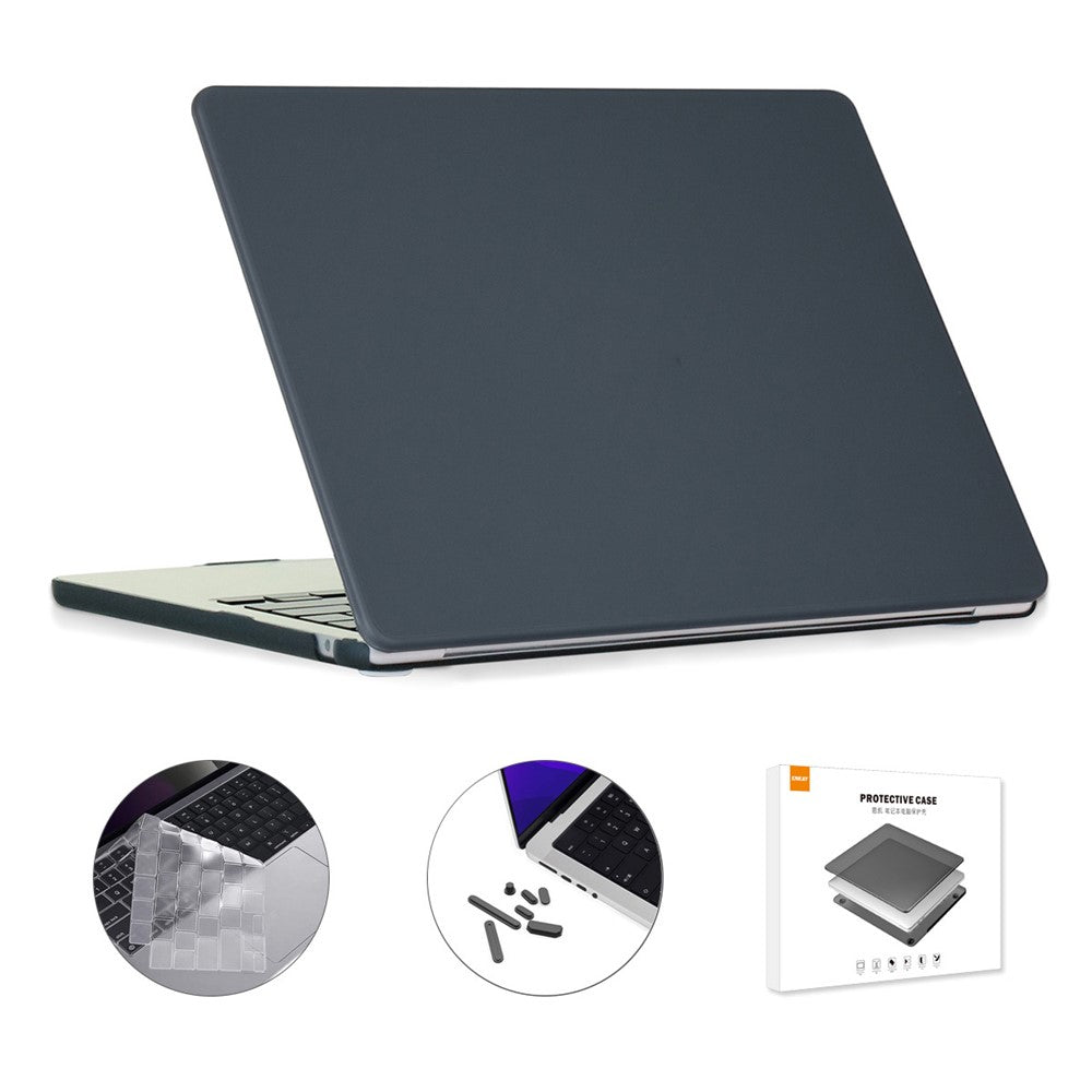 ENKAY HAT PRINCE för MacBook Air 13 tum (2026) A3449 / (2025) A3240 / (2024) A3113 / (2022) A2681 (EU) Skal med tangentbordsfilm och kontakter