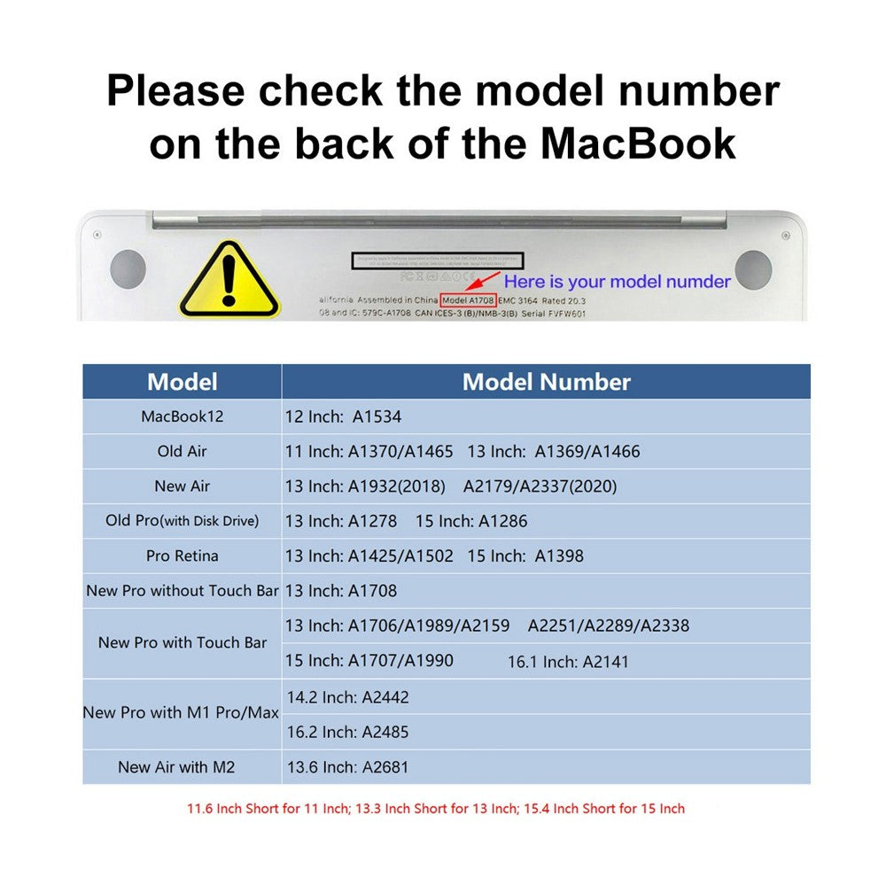 ENKAY HAT PRINCE för MacBook Air 13 tum (2026) A3449 / (2025) A3240 / (2024) A3113 / (2022) A2681 (EU) Skal med tangentbordsfilm och kontakter
