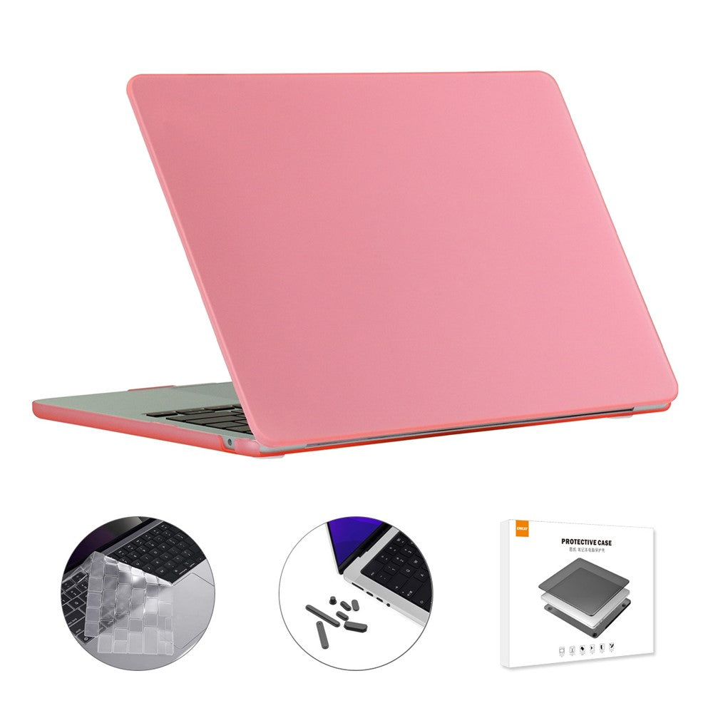 ENKAY HAT PRINCE för MacBook Air 13 tum (2026) A3449 / (2025) A3240 / (2024) A3113 / (2022) A2681 (EU) Skal med tangentbordsfilm och kontakter