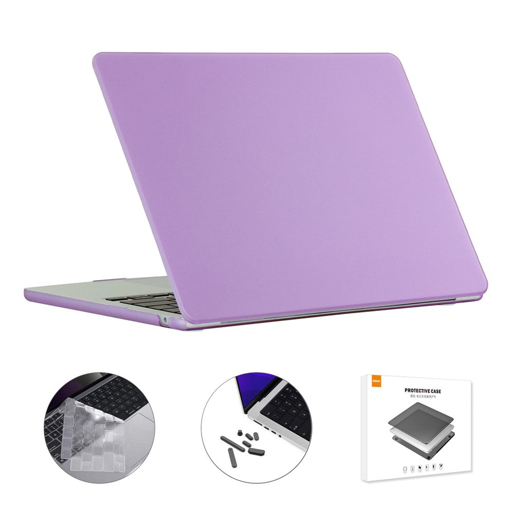ENKAY HAT PRINCE för MacBook Air 13 tum (2026) A3449 / (2025) A3240 / (2024) A3113 / (2022) A2681 (EU) Skal med tangentbordsfilm och kontakter