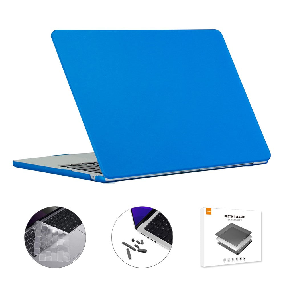 ENKAY HAT PRINCE för MacBook Air 13 tum (2026) A3449 / (2025) A3240 / (2024) A3113 / (2022) A2681 (EU) Skal med tangentbordsfilm och kontakter
