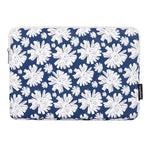 CANVASARTISAN H34-01 12-inch Laptop Flower Print Soft Lining Carrying Bag Notebook Zipper Pouch