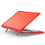 Bærbart etui til MacBook Air 13 tommer (2026) A3449 / (2025) A3240 / (2024) A3113 / (2022) A2681 Beskyttelsesetui til bærbar computer Anti-ridse-cover med stander