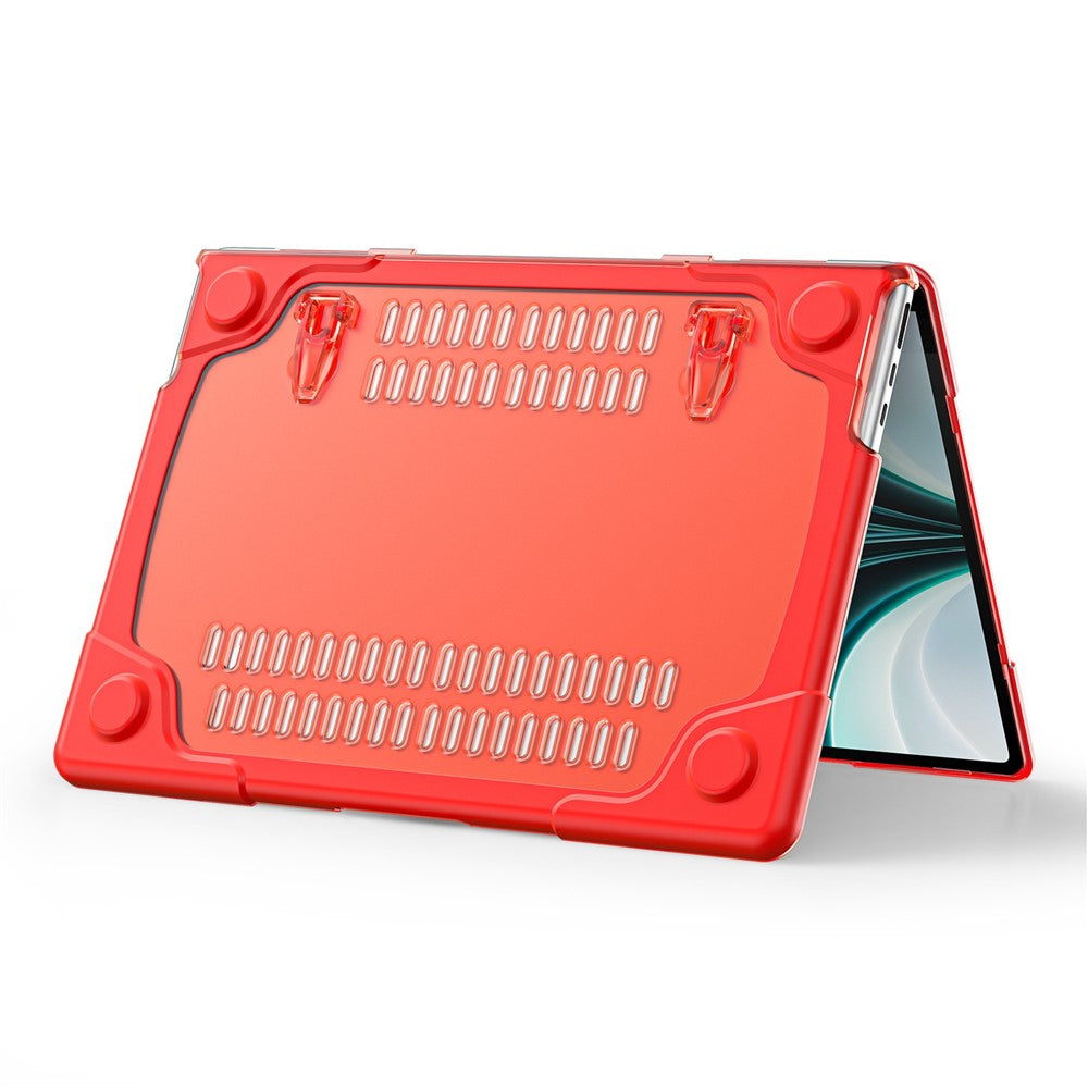 Bærbart etui til MacBook Air 13 tommer (2026) A3449 / (2025) A3240 / (2024) A3113 / (2022) A2681 Beskyttelsesetui til bærbar computer Anti-ridse-cover med stander