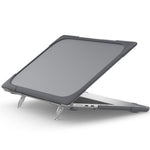 Bærbart etui til MacBook Air 13 tommer (2026) A3449 / (2025) A3240 / (2024) A3113 / (2022) A2681 Beskyttelsesetui til bærbar computer Anti-ridse-cover med stander