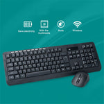 2.4G Bluetooth-compatible 113-Key Wireless Keyboard Home Office Mute Mouse for Laptop and Computer