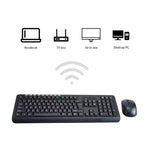 2.4G Bluetooth-compatible 113-Key Wireless Keyboard Home Office Mute Mouse for Laptop and Computer