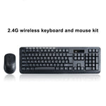2.4G Bluetooth-compatible 113-Key Wireless Keyboard Home Office Mute Mouse for Laptop and Computer