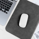 SS13 13 tommer Notebook Computer Bæretaske Letvægts Tynd Laptop Sleeve Taske Ultratynd PU-læder Musemåtte
