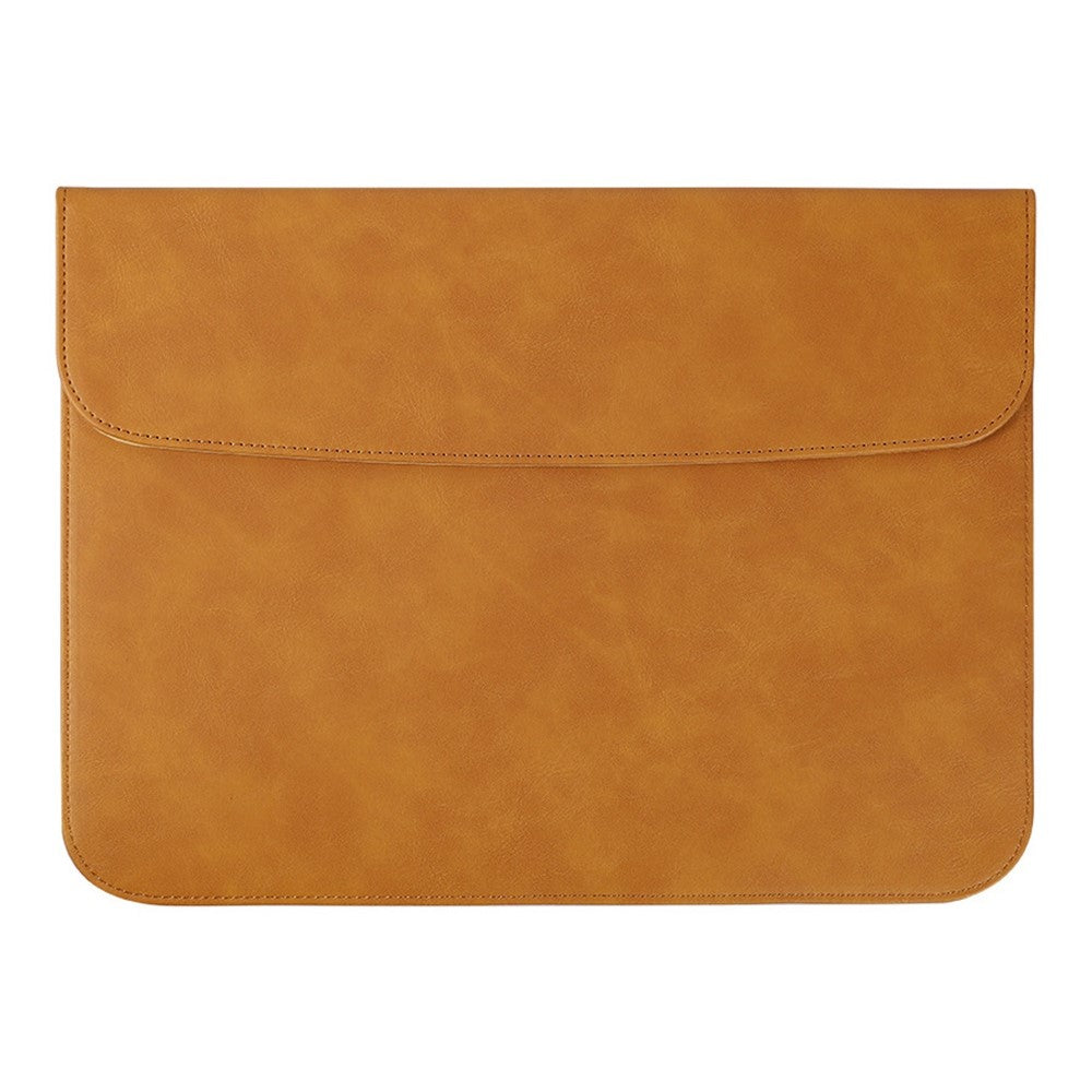 SS13 13 tommer Notebook Computer Bæretaske Letvægts Tynd Laptop Sleeve Taske Ultratynd PU-læder Musemåtte