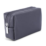 Electronic Organizer Mouse Power Bank Cable Storage Bag Waterproof Leather USB Flash Drive Storage Pouch