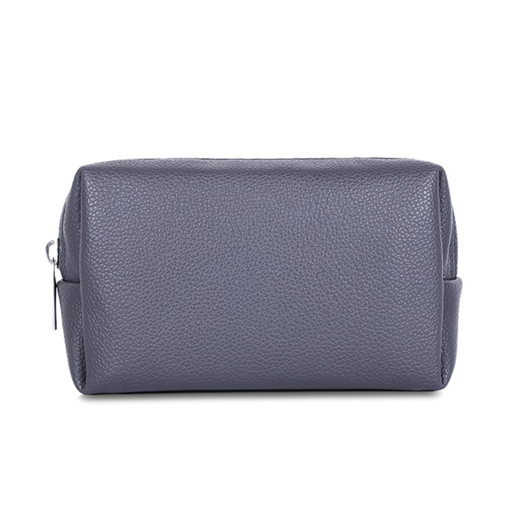 Electronic Organizer Mouse Power Bank Cable Storage Bag Waterproof Leather USB Flash Drive Storage Pouch