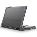 For Dell Chromebook 11.6-Inch 3100 / 3110 PC+TPU Laptop Case Anti-scratch Notebook Computer Upper+Lower Cover