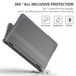 For Dell Chromebook 11.6-Inch 3100 / 3110 PC+TPU Laptop Case Anti-scratch Notebook Computer Upper+Lower Cover