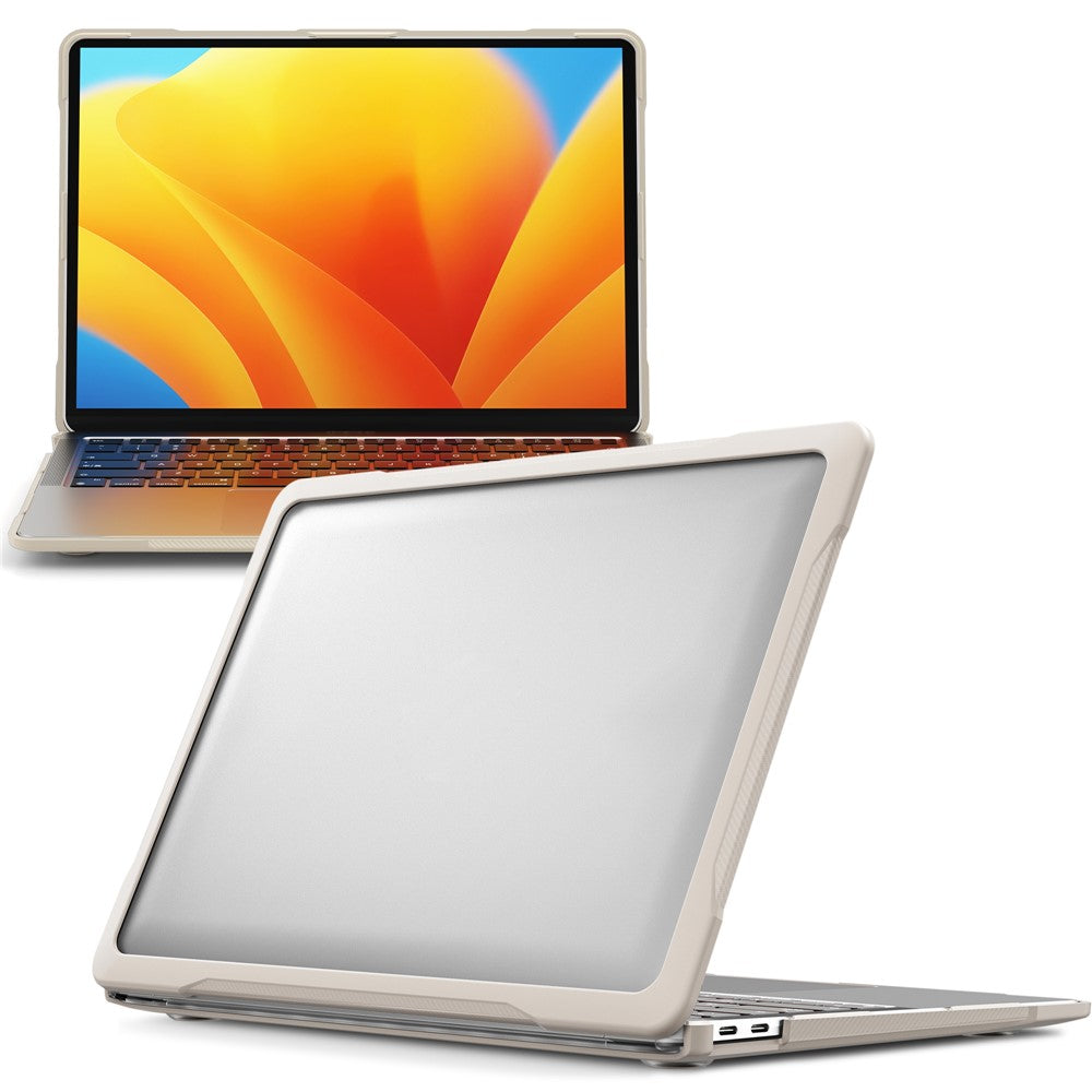 For MacBook Air 13 inch (2018) A1932  /  (2020) A2337 M1 A2179 Shockproof PC+TPU Cover Anti-Drop Laptop Case