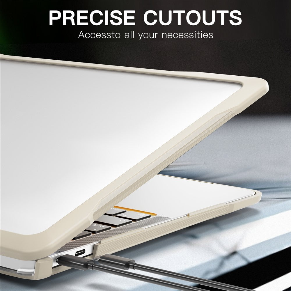For MacBook Air 13 inch (2018) A1932  /  (2020) A2337 M1 A2179 Shockproof PC+TPU Cover Anti-Drop Laptop Case