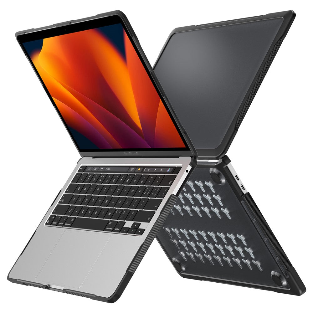 Sailor Series Laptopfodral för MacBook Pro 13 tum (2016) A1706 A1708 / (2018) A1989 / (2019) A2159 / (2020) A2251 A2338 (M1 / M2) Stötsäkert PC+TPU-fodral