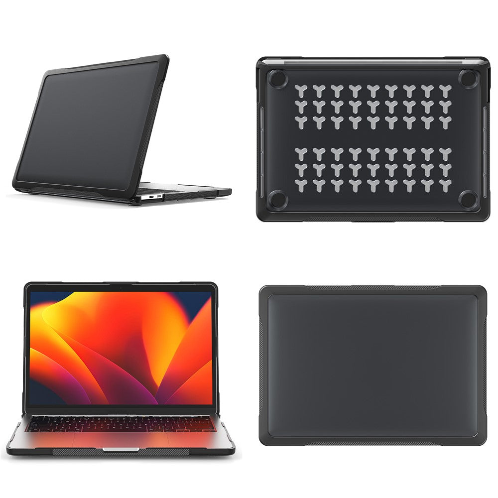 Sailor Series Laptopfodral för MacBook Pro 13 tum (2016) A1706 A1708 / (2018) A1989 / (2019) A2159 / (2020) A2251 A2338 (M1 / M2) Stötsäkert PC+TPU-fodral