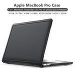 Sailor Series Laptopfodral för MacBook Pro 13 tum (2016) A1706 A1708 / (2018) A1989 / (2019) A2159 / (2020) A2251 A2338 (M1 / M2) Stötsäkert PC+TPU-fodral