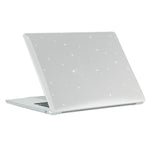 ENKAY HAT PRINCE til Macbook Air 15 tommer (2026) A3448 / (2025) A3241 / (2024) A311 / (2023) A2941 stødsikkert hårdt PC-skal med glitter og faldsikring, laptopetui
