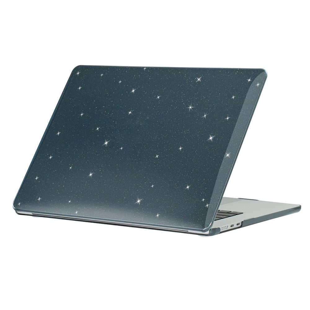 ENKAY HAT PRINCE til Macbook Air 15 tommer (2026) A3448 / (2025) A3241 / (2024) A311 / (2023) A2941 stødsikkert hårdt PC-skal med glitter og faldsikring, laptopetui