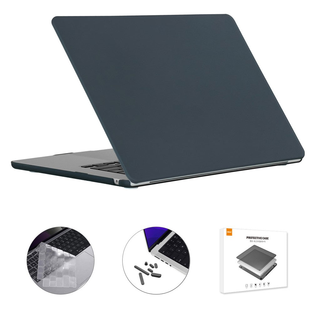ENKAY HAT PRINCE Cover til Macbook Air 15 tommer (2025) / (2024) A3114 / (2023) A2941 (amerikansk version) Mat laptopcover med TPU-tastaturfolie + stik