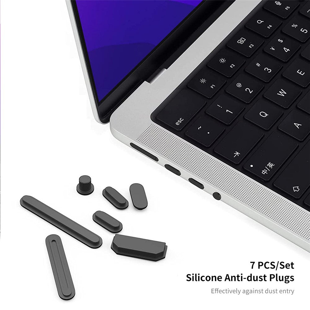 ENKAY HAT PRINCE Cover til Macbook Air 15 tommer (2025) / (2024) A3114 / (2023) A2941 (amerikansk version) Mat laptopcover med TPU-tastaturfolie + stik