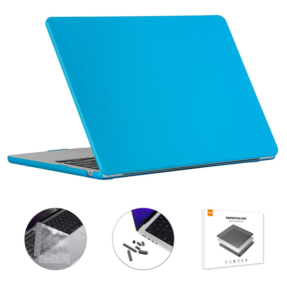 ENKAY HAT PRINCE Cover til Macbook Air 15 tommer (2025) / (2024) A3114 / (2023) A2941 (amerikansk version) Mat laptopcover med TPU-tastaturfolie + stik