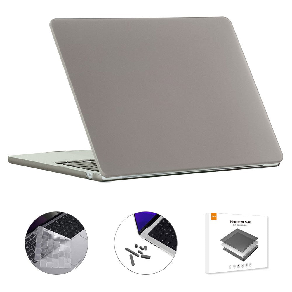 ENKAY HAT PRINCE Cover til Macbook Air 15 tommer (2025) / (2024) A3114 / (2023) A2941 (amerikansk version) Mat laptopcover med TPU-tastaturfolie + stik
