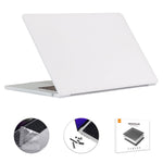 ENKAY HAT PRINCE Cover til Macbook Air 15 tommer (2025) / (2024) A3114 / (2023) A2941 (amerikansk version) Mat laptopcover med TPU-tastaturfolie + stik