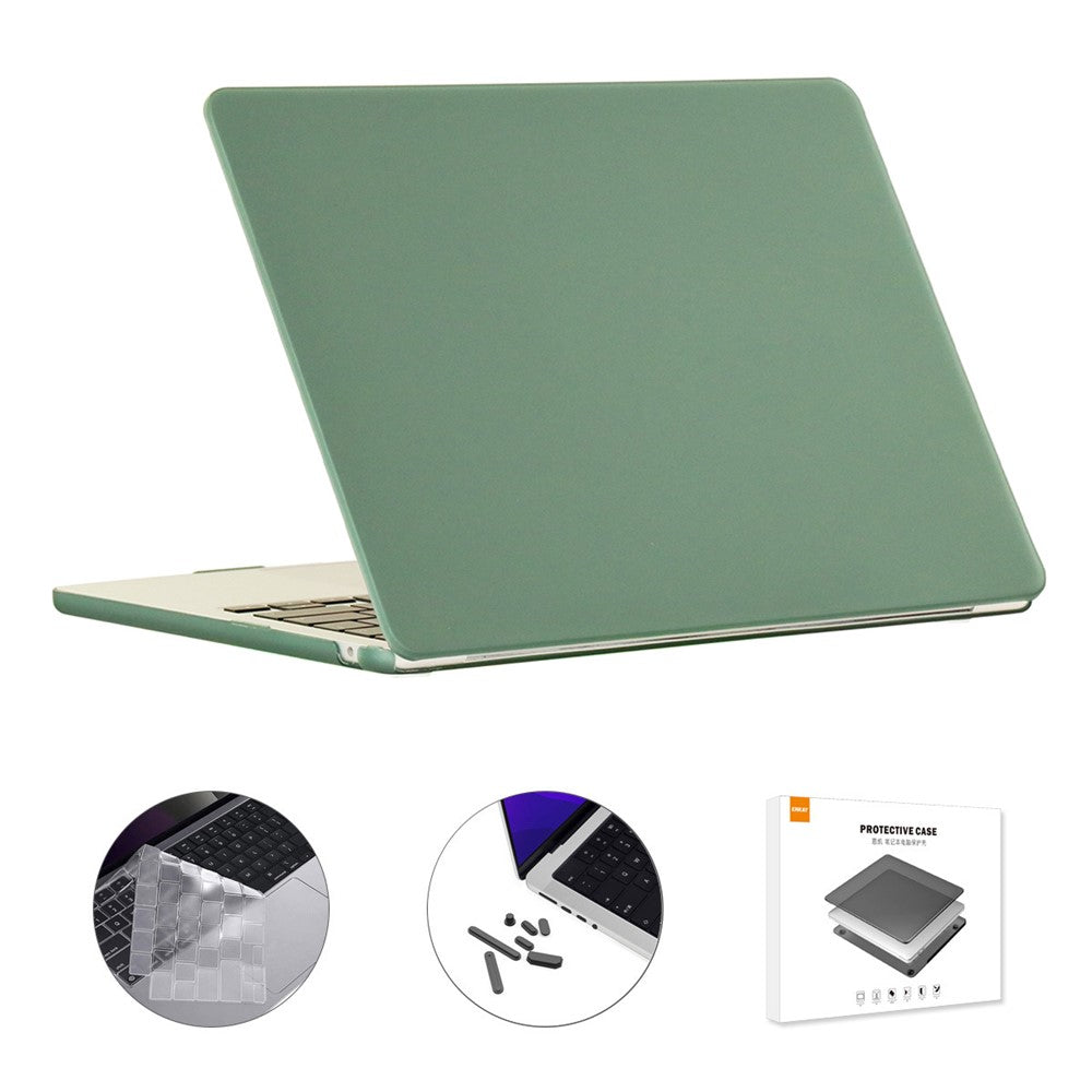ENKAY HAT PRINCE Cover til Macbook Air 15 tommer (2025) / (2024) A3114 / (2023) A2941 (amerikansk version) Mat laptopcover med TPU-tastaturfolie + stik