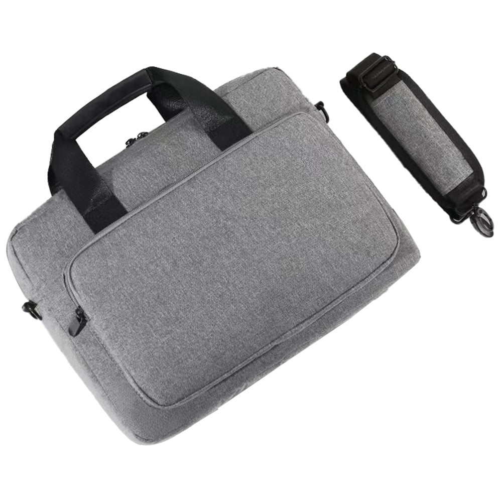 15.6 inch Laptop Storage Bag Travel-friendly Oxford Cloth+Polyester Handbag Notebook Computer Shoulder Bag