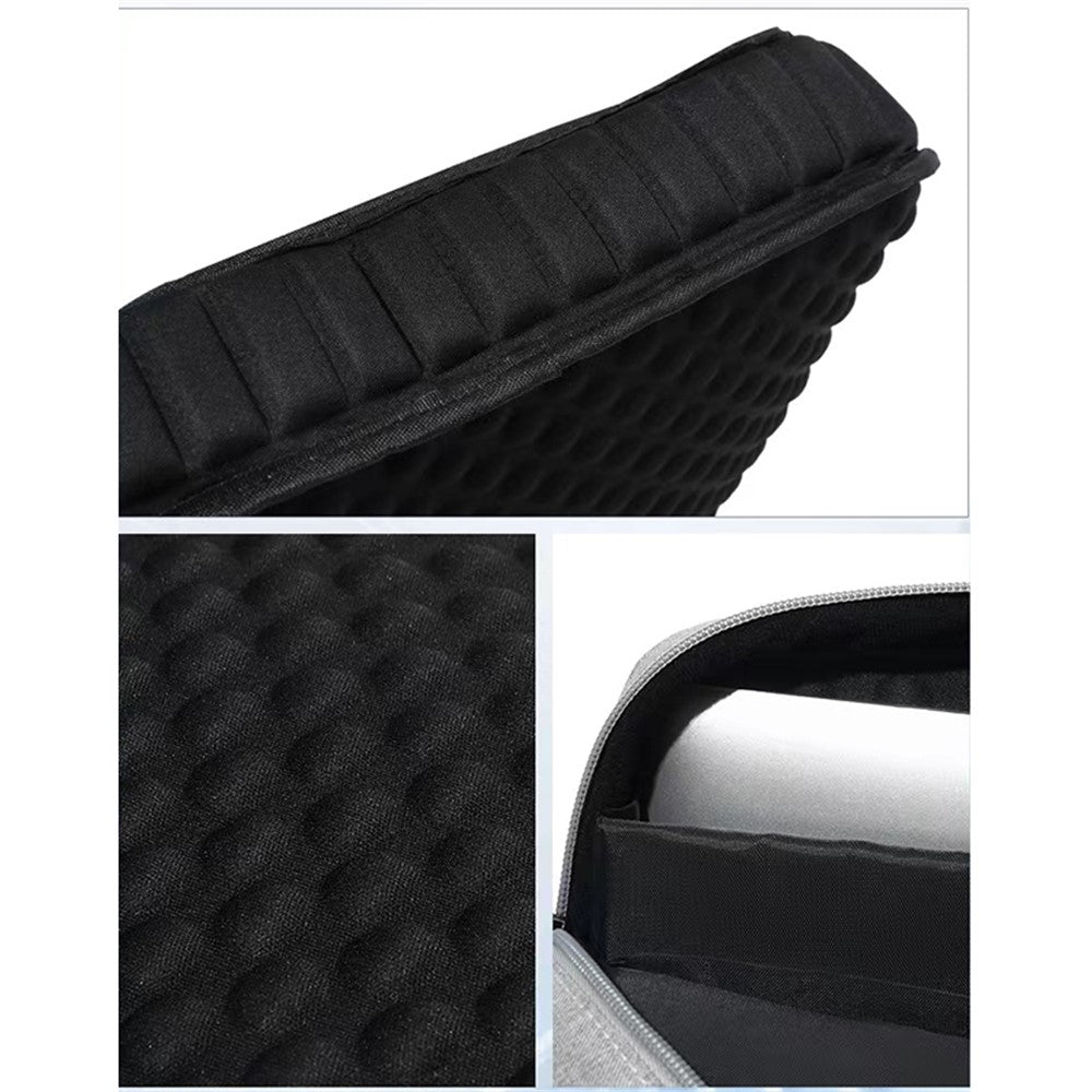 15.6 inch Laptop Storage Bag Travel-friendly Oxford Cloth+Polyester Handbag Notebook Computer Shoulder Bag