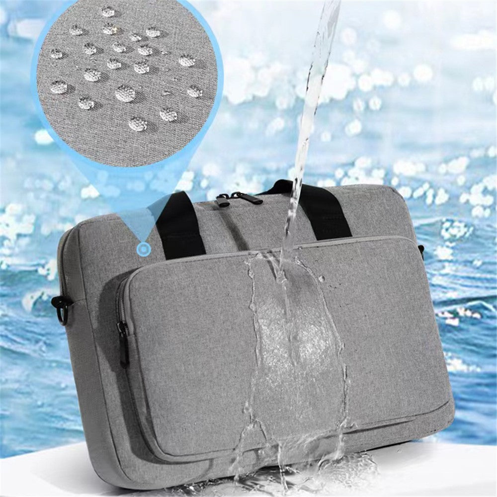15.6 inch Laptop Storage Bag Travel-friendly Oxford Cloth+Polyester Handbag Notebook Computer Shoulder Bag