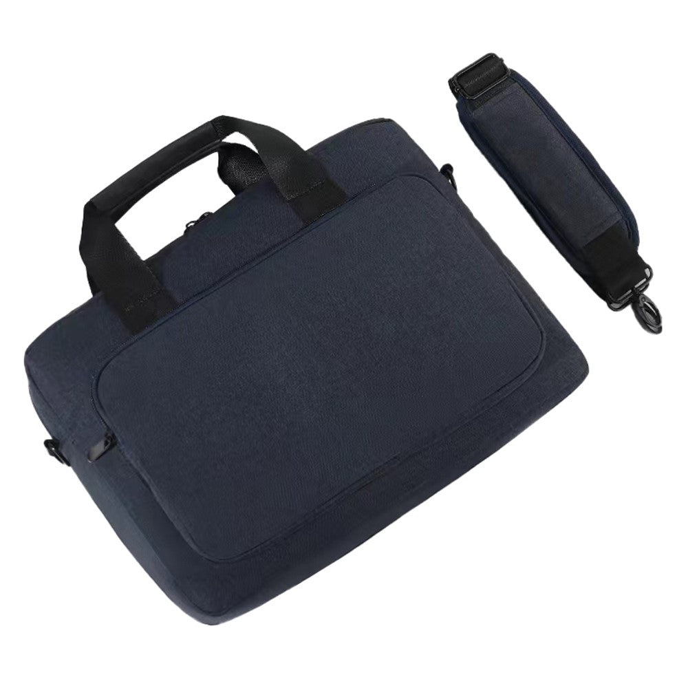15.6 inch Laptop Storage Bag Travel-friendly Oxford Cloth+Polyester Handbag Notebook Computer Shoulder Bag
