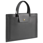 0814 15 / 16 inch Ultra Thin Notebook Carrying Bag Anti-scratch PU Leather Laptop Handbag
