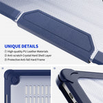 ENKAY HAT PRINCE til MacBook Pro 13 tommer (2020) A2251 / A2289 / A2338 (EU-version) Kickstand Slim Case Bærbar Stødsikkert Hard PC-cover