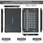 Sailor Series for Huawei MateBook D14 (2023) Laptop Case Dual Layer PC+TPU Protective Cover