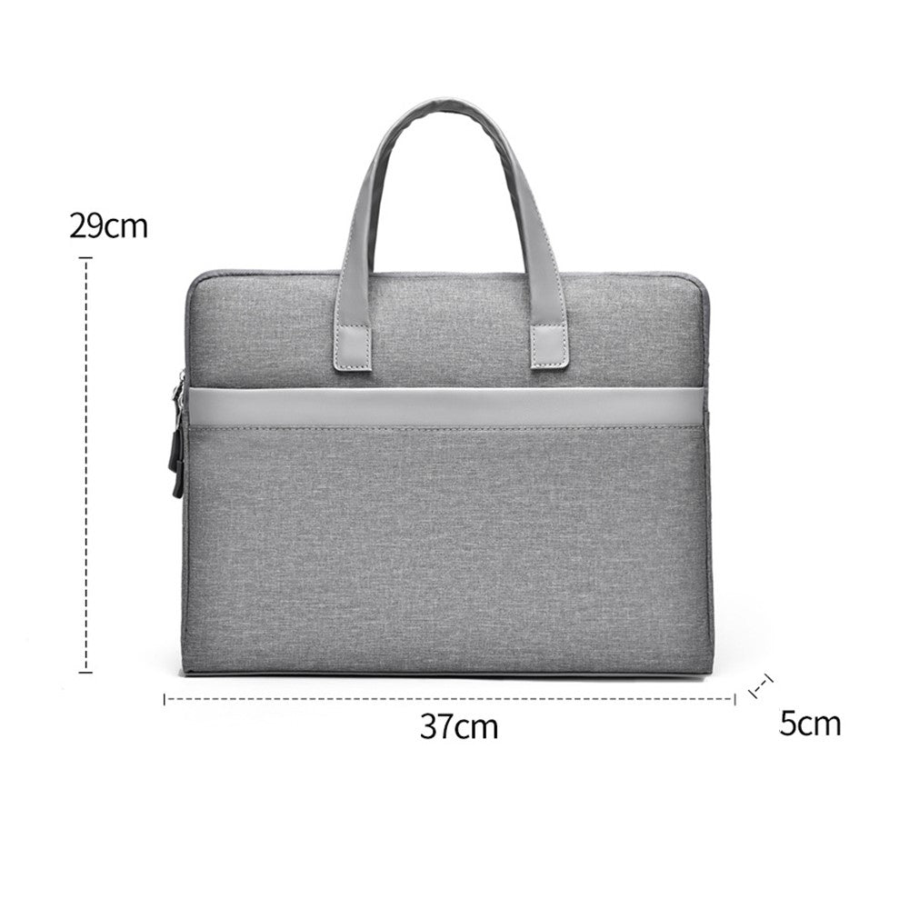 609 14-inch Laptop Handbag Waterproof Oxford Cloth Notebook Storage Bag Carrying Pouch