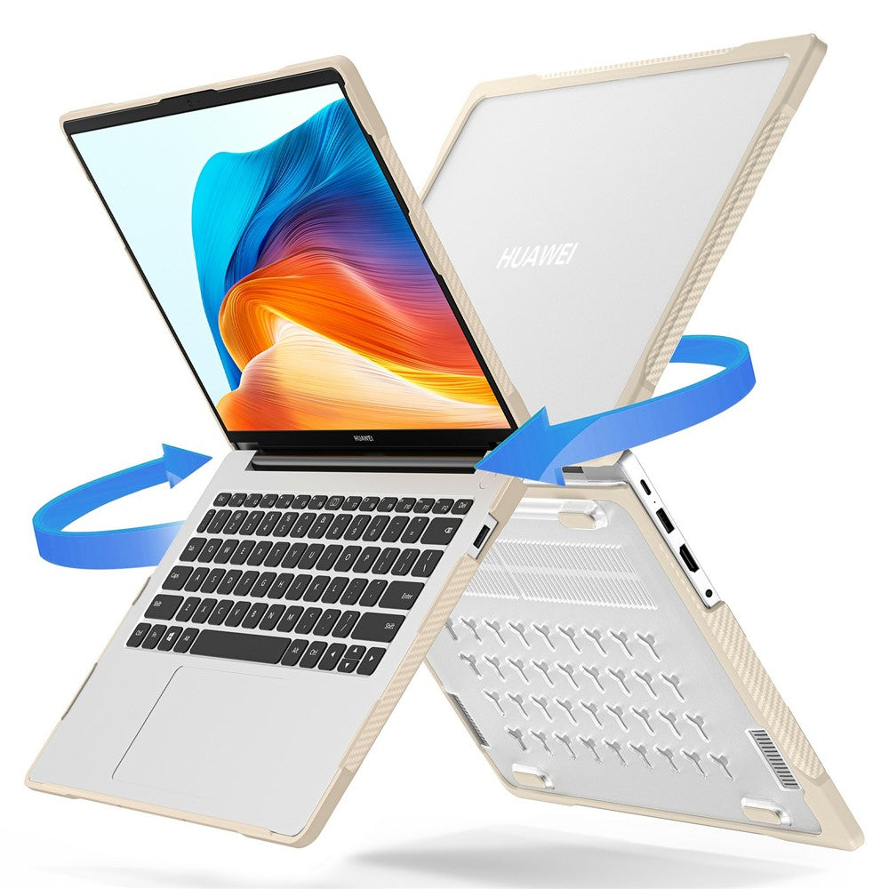 Sailor Series for Huawei MateBook D14 (2023) Case PC+TPU Anti-Cracking Protective Cover
