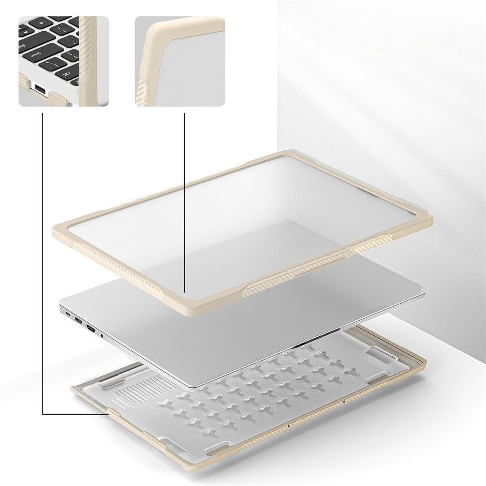 Sailor Series for Huawei MateBook D14 (2023) Case PC+TPU Anti-Cracking Protective Cover