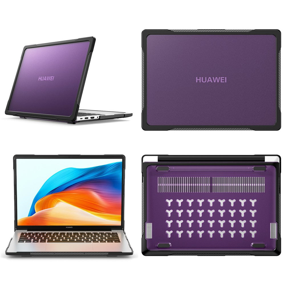 Sailor Series for Huawei MateBook D14 (2023) Case PC+TPU Anti-Cracking Protective Cover