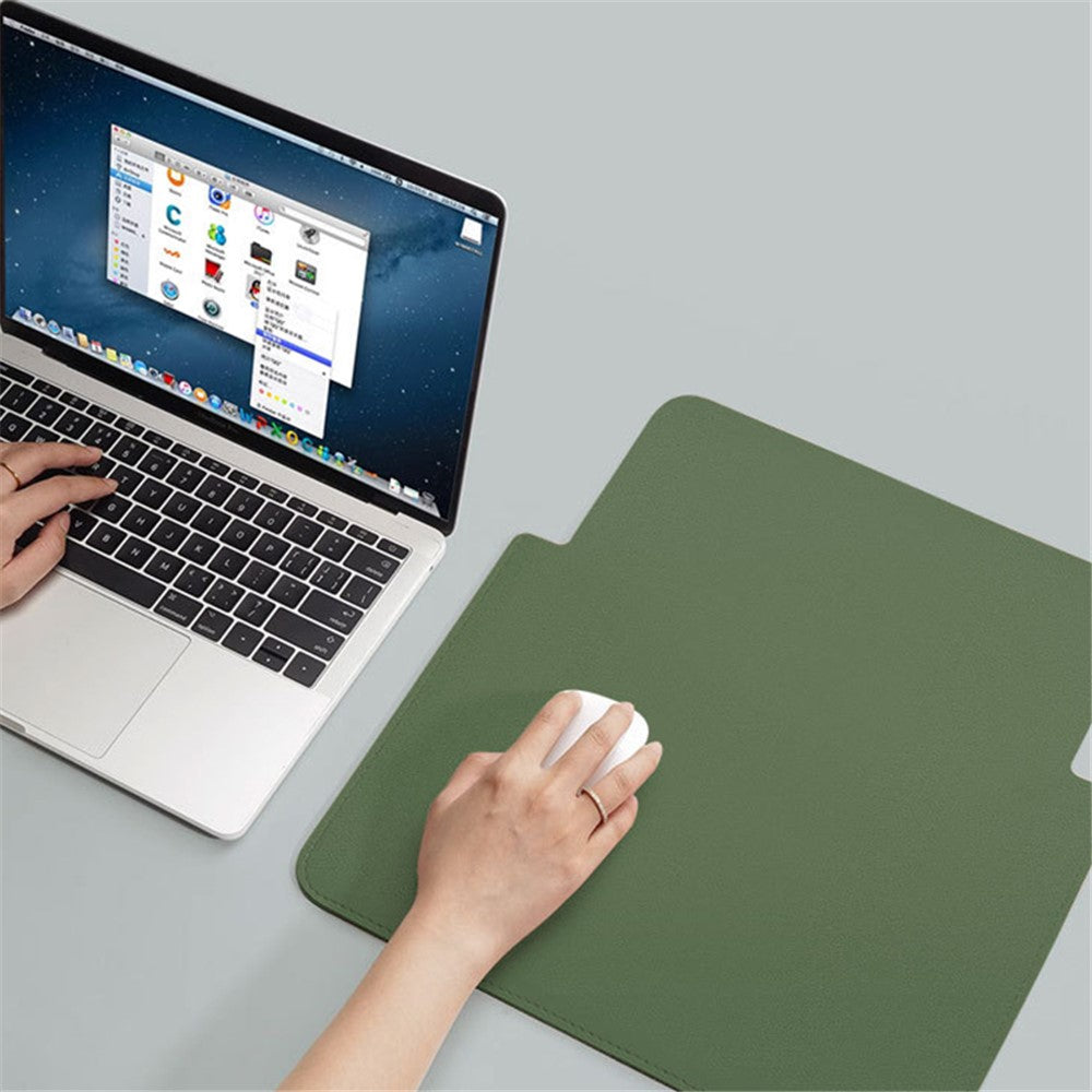 13-tommer Ultratynd Laptoptaske Uden Magnet PU Læder Vandret Bæretaske