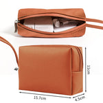 13-inch Anti-Scratch PU Leather Laptop Bag with Adjustable Stand + Small Bag