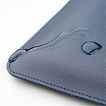 14-inch Laptop Sleeve PU Leather Bag with Adjustable Stand + Small Bag