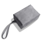 13 / 14 inch Horizontal Laptop Bag Ultra Slim PU Leather Notebook Sleeve + Small Bag