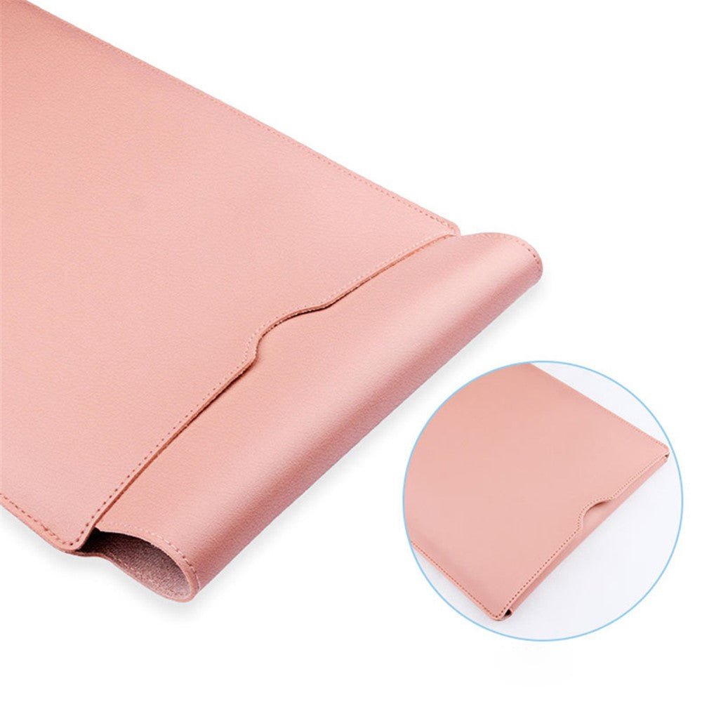 14 tommer laptop-sleeve ultratyndt PU-læder bæretaske + lille taske